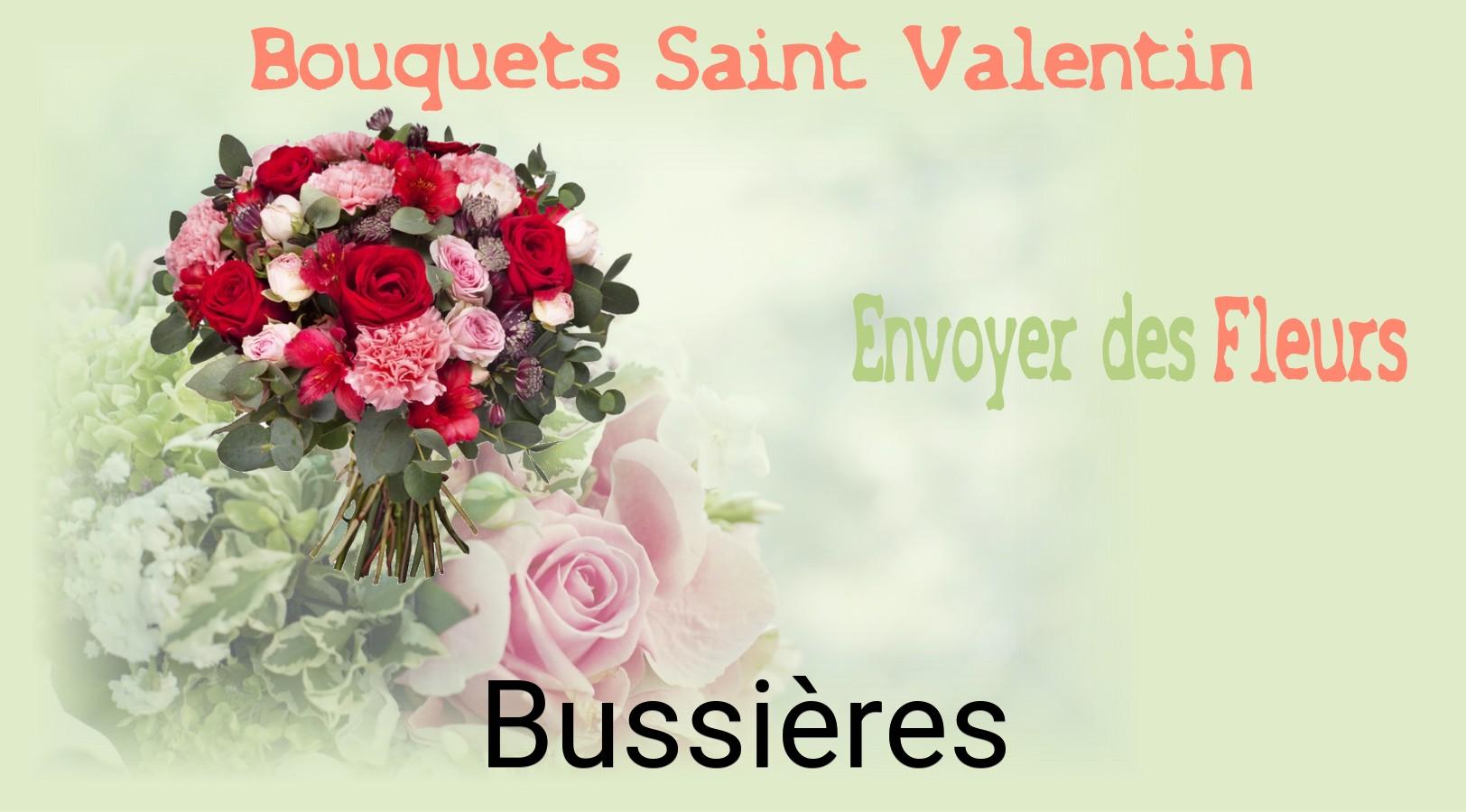 Roses de Saint-Valentin livrées à Bussières